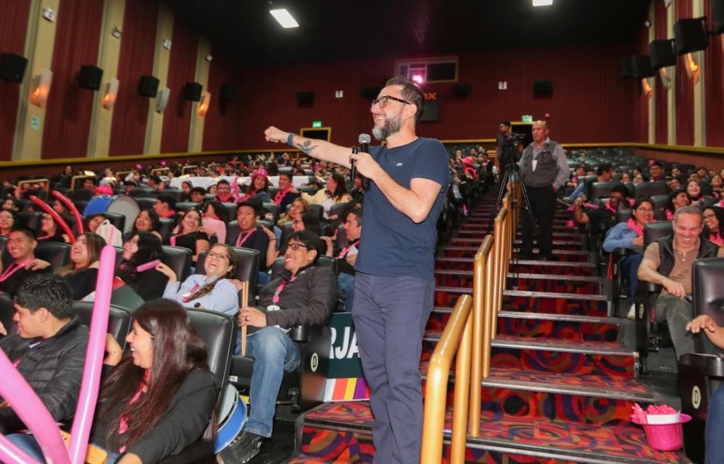 Workshop en auditorium - Presentación empresarial